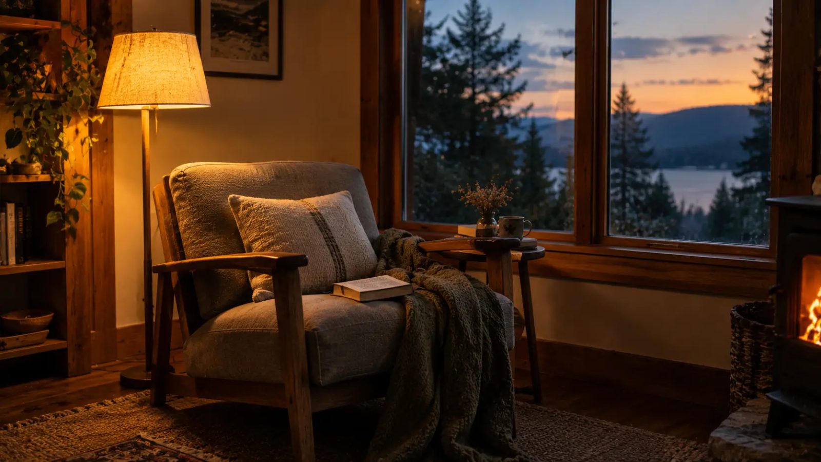 Solo Burnout Retreat vs Staying at home alone